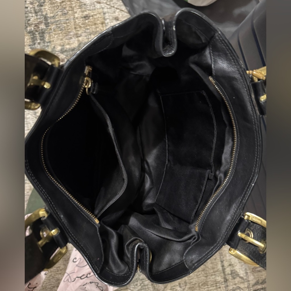 Coach Cowhide Leather Hobo Bag - Picture 6 of 7